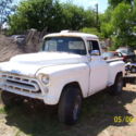 1957 Chevrolet 3100 Pickup Apache 4x4 350 4 Speed Short Bed Stepside