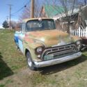 1957 Chevrolet 3100 Pickup Grey RWD Automatic