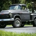 1957 Chevrolet 3100 Truck 35,205 Miles Gray Pickup  4 Speed Manual