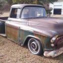 1957 CHEVROLET 3200 RAT ROD TRUCK 283 V8 / 3 SPEED COLUMN RUNS GREAT CLEAR TITLE