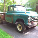 1957 CHEVROLET 3600 pickup truck original NAPCO  4x4