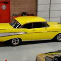 1957 CHEVROLET BEL AIR 2-DOOR HARDTOP CUSTOM 350ci/385hp SBC TH400 AC Gorgeous!