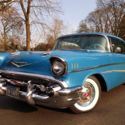 1957 Chevrolet Bel Air 2 door Hardtop Harbor Blue 283 V8 Powerglide PS PB