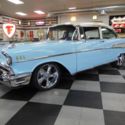 1957 Chevrolet Bel Air 2 door sedan frame off restored restomod