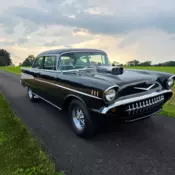 1957 Chevrolet Bel Air , 2 door , super charged V 8 with a blower
