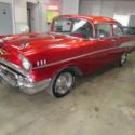 1957 Chevrolet Bel Air 210 8,504 Miles Red  350CI V8 Automatic