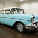 1957 Chevrolet Bel Air  27392 Miles Teal Sedan 283 Chevy V8 3 spd manual
