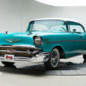 1957 Chevrolet Bel Air  283 V8 2 Speed Automatic Hardtop Tropical Turquoise/Indi