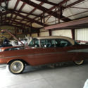 1957 Chevrolet Bel Air 4 door continental kit original