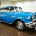 1957 Chevrolet Bel Air 4 Door Hardtop 96678 Miles BLUE Hardtop 283ci V8 Turbo 35