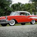 1957 Chevrolet BEL AIR  4934 Miles Orange 2d : 2 Door Hard TOP  Powerglide Autom
