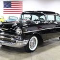 1957 Chevrolet Bel Air  572 Miles Black Coupe 383ci V8 3 Speed Automatic
