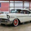 1957 Chevrolet Bel Air  638 Miles White Coupe 350ci V8 700 R4 Automatic