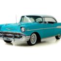 1957 Chevrolet Bel Air  71672 Miles Turquoise Coupe 350ci 3 spd turbo auto