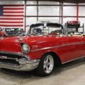 1957 Chevrolet Bel Air  8045 Miles Red Convertible 327 V8 Automatic