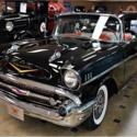 1957 Chevrolet Bel Air Convertible 0 Onyx Black Convertible 283C.I. Power Pack V