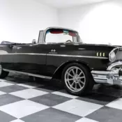 1957 Chevrolet Bel Air Convertible 13120 Miles Black Convertible 502 Big Block V