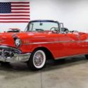 1957 Chevrolet Bel Air Convertible 26784 Miles Red Convertible 283ci V8 Automati