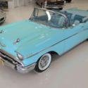 1957 Chevrolet Bel Air Convertible  2700 Miles Two_toneturquoise   Automatic