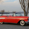 1957 CHEVROLET BEL AIR CONVERTIBLE 283 POWERPACK 3-SPD SHOW WINNER NO RESERVE !