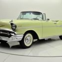 1957 Chevrolet Bel Air Convertible Colonial Cream w Yellow/Silver
