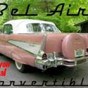 1957 Chevrolet Bel Air Convertible w/ Continental Kit California Car Restored 57