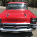 1957 Chevrolet Bel Air Coupe Red RWD Automatic