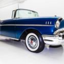 1957 Chevrolet Bel Air Deep Blue, Power Pack 283 Manual Convertible