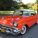 1957 Chevrolet Bel Air Gorgeous Restoration Numbers Matching Matador Red   Autom