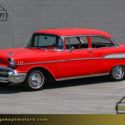 1957 Chevrolet Bel Air  Red  327 V8 86412 Miles
