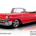 1957 Chevrolet Bel Air  Red Convertible LS7 505hp V8 6 Speed Manual