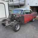 1957 Chevrolet Bel Air Red RWD Manual