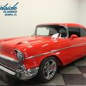 1957 Chevrolet Bel Air Restomod 41269 Miles Matador Red Hardtop 350 LS1 4 Speed