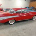1957 Chevrolet Bel Air Sedan Red RWD Manual belair
