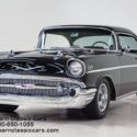 1957 Chevrolet Bel Air Sport Coupe  712 Miles Black  350 ci Ram Jet Fuel Injecti