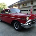 1957 chevrolet bel air/150/210, 350 V8 ENGINE, TURBO 350 TRANSMISSION, GOOD BODY