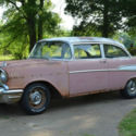 1957 CHEVROLET BELAIR 2 DOOR SEDAN-ORIGINAL CONDITION NEEDS RESTORING