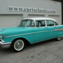 1957 CHEVROLET BELAIR 4 DOOR 350 AUTO DISC BRAKES