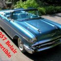 1957 Chevrolet Belair Convertible Frame Off Restoration Power Pack 57 56 55