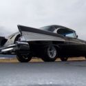 1957 CHEVROLET BELAIR SPORT COUPE 502 V8 502 HP AUTOMATIC 9&#034; FORD REAR RESTOMOD