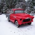1957 chevrolet cameo pickup truck rust free factory V/8 automatic like apache