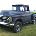 1957 Chevrolet Chevy NAPCO 4x4 pickup truck frame off restoration all new 55 56