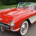 1957 Chevrolet Corvette 283 Dual Quad Venetian Red & Polo White Dream Car- VIDEO
