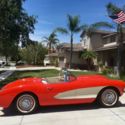 1957 chevrolet corvette original 270 HP dual quad carb hi-lift cam motor