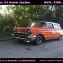 1957 Chevrolet Nomad  78011 Miles Red Wagon 283CI V8 3-Speed Manual