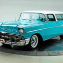 1957 Chevrolet Nomad Fuelie V8 283 Fuel Injection FJ code Automatic Wagon Turquo