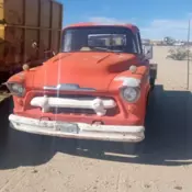 1957 Chevrolet Pickup Red RWD Manual