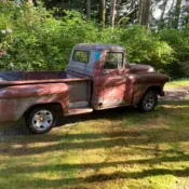 1957 Chevrolet pickup truck like apache and GMC project