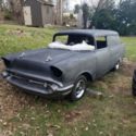 1957 chevrolet sedan delivery 327 4 sp 12 bolt hot rat street rod gasser project