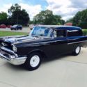 1957 Chevrolet Sedan Delivery - Fuel injected V8 - 4 speed manual - Black Widow